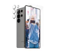 Protector de pantalla PanzerGlass Galaxy S25 Ultra resistente a golpes y rayones transparente
