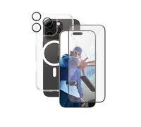 Protector de pantalla PanzerGlass iPhone 16 Pro Max 3 en 1 resistente golpes