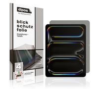 dipos Protector de Pantalla Antiespía para Apple iPad Pro 13 Zoll M4 2024 | Película protectora mate, filtro de privacidad 4 vías, ajuste perfecto, antiarañazos, sin burbujas, autoadhesivo