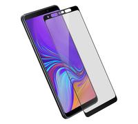 Protector de pantalla para Galaxy A9 2018 templado Dureza Borde Negro