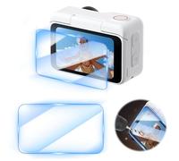 Protector de Pantalla para Insta 360 Go Ultra Accesorios (Pack de 2), Película de Temperatura HD, Cristal Templado Waterproof, Película Antirrayas y Resistente a Rasguños para Cámara