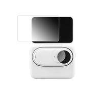 Protector de Pantalla para Insta 360 GO3 película templada Protector de Lente de Pantalla de la cámara película Adhesiva Accesorios dureza Cubierta de Vidrio Templado (Dos Juegos)