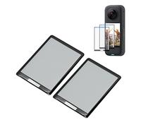 Protector de Pantalla para Insta 360 One X3, Paquete de 2 Películas de Vidrio Templado LCD Impermeables, Dureza 9H, Protector de Pantalla Resistente a los Arañazos