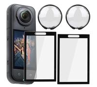 Protector de Pantalla para Insta 360 X5 (paquete de 2), Alta Dureza 9H | Protección contra Arañazos y Polvo, Instalación Fácil sin Burbujas, Visión Ultra-Clara HD,insta 360 X5 accesorios