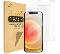 Protector de pantalla para iPhone 12 Mini [Easy Face Recognition Unlock versión] [vidrio templado] [cristal japonés con dureza 9H]