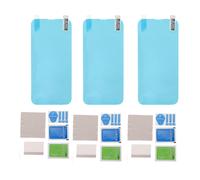 Protector de pantalla para iPhone 14 Plus, película nano hidrofóbica antivaho a prueba de explosiones con dureza 9H y revestimiento antiarañazos,