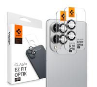 Protector de pantalla para lente de cαmara Spigen [GlasTR EZ Fit Optik Pro] diseρado para Galaxy S25 Edge [compatible con fundas] Paquete de 2