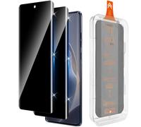 Protector de pantalla para Motorola Edge 60 Fusion/60 Pro | Funrae 2 x [Instalación automática] 9H lámina de privacidad de 0,33 mm, ultrafina, protección de privacidad de 28°