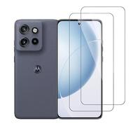 Protector de pantalla para Motorola Edge 60 Neo 5G 9H (2 unidades) | Protector de pantalla de borde redondo HD para Motorola Edge 60 Neo 5G, antiarañazos, antigolpes, cristal protector
