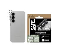 Protector de cámara transparente PanzerGlass SAFE para Samsung Galaxy S25 resistente a rayones