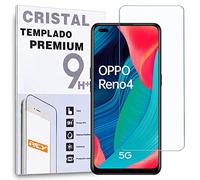 Protector de Pantalla para OPPO RENO4 5G - RENO4 Pro - OPPO A93 - RENO5 K 5G - REALME GT - GT Neo 2T - GT Master Edition - REALME Q3 Pro 5G, Cristal Vidrio Templado Premium