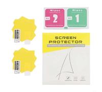Protector de pantalla para Paradise de cobertura completa compatible con consola de juegos de mano retro, protector de pantalla sin burbujas (película suave amarilla)