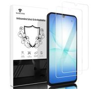 Protector de pantalla para Samsung Galaxy A56, 2 unidades, cristal templado, dureza 9H, antiarañazos, antiaceite, antiburbujas, protector de pantalla para Samsung Galaxy A56