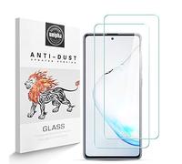Protector de Pantalla para Samsung Galaxy Note 10 Lite [2-Pack], Vidrio Templado de 9H Dureza, 2.5D Alta Definicion Sin Burbujas, Alta Sensibilidad, Samsung Galaxy Note 10 Lite Protector de Pantalla