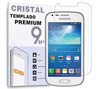 Protector de Pantalla para Samsung Galaxy Trend Plus, Trend, S DUOS, S7580, Cristal Vidrio Templado Premium
