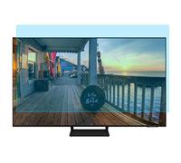 Protector de pantalla para TV de 32" a 75", filtro de luz azul, panel antiarañazos, antirrayas, película PET transparente que protege la vista. Mate, 75 pulgadas (1645/931 mm), mate, 55 pulgadas (122