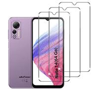 Protector de Pantalla para Ulefone Note 14, [3 Unidades] Cristal Templado para Ulefone Note 14,Vidrio templado 9H,Sin Burbujas, Alta Definicion,Anti-Arañazos