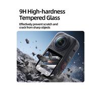 Protector de Pantalla para X6, Película Protectora Antiarañazos para Accesorio para Insta 360 X6, Película Suave de PET