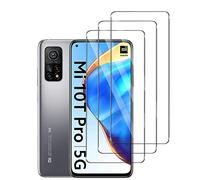Protector de Pantalla para Xiaomi Mi 10T PRO, [3 Unidades] Cristal Templado para Xiaomi Mi 10T PRO,Vidrio templado 9H,Sin Burbujas, Alta Definicion,Anti-Arañazos