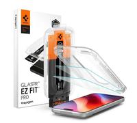 Protector de pantalla Spigen Glas.tR EZ Fit Pro iPhone 18 Pro/17 Pro/16 Pro 2 uds.