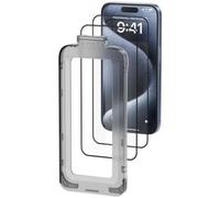 Protector de Pantalla de Cristal Templado Vention KUJTCA-10 para iPhone 14 + Herramienta de Instalación Antipolvo