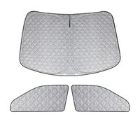 Protector de Parabrisas Compatible con Toyota Yaris Cross 2020-2026, 3PCS Cubierta de Parabrisas de Coche, Parasol Coche Termico, Cubierta de Parasol Interna para Automóvil, Parasol Plegable