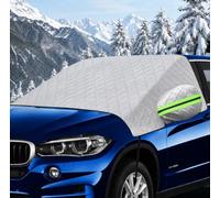 Protector de Parabrisas,Cubierta de Parabrisas Coche,Funda Plegable Parabrisa Delantero Universal para Coche Protege de Hielo,Nieve Viento,Protector Parabrisas (245 × 148cm) para Coche SUV