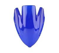 Protector De Parabrisas De Doble Burbuja para Motocicleta para Kawasaki para Ninja 650, 650R, EX650, ER-6F, ER6F, ER 6F (2006-2008). Deflector De Parabrisas(Azul)