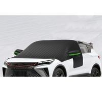 Protector de Parabrisas de Invierno para Smart EQ ForTwo, Parasol Coche Delantero Protector Reflectante Protege de Hielo Nieve Rayos UV,Black