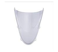 Protector De Parabrisas Motocicleta Deflectores Viento Deflector Pantalla contra Moscas para Suzuki GSXR125 2017 2018 2019 2020 Carenabris(White)