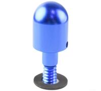 Protector de parachoques de aluminio a medida para vehículos inteligentes que abordan la vulnerabilidad y el desgaste del parachoques (cabeza redonda azul)