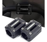 Protector De Parachoques De Barra Parachoques De Motocicleta, Bloque Decorativo De Protección De Motor para Triumph Tiger 800/Tiger 900 Rally Pro (Color : Titanium)