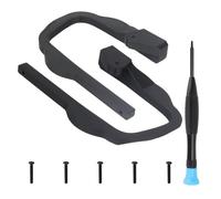 Protector de Parachoques de Cardán para DJI AVATA 360 Dron Marco Anticolisión Duradero con Protector de Lente Cubierta Protectora Amortiguadora de Cardán Accesorio para Dron (Black)