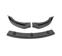 Protector de parachoques delantero Alerón del cuerpo labio parachoques delantero para el Kit cubierta protectora apto para Tesla para modelo 3 2017-2023(Matte Carbon Fiber)