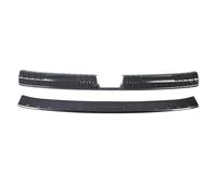 Protector De Parachoques Interior Y Exterior para VW para Golf 8 MK8 2020 2021 2022 2023 Color Negro Y Plateado(Black)