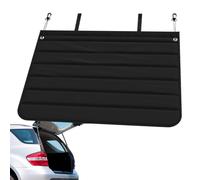 Protector de parachoques para automóvil: ajustable, resistente, fácil de instalar, impermeable | Protector de parachoques trasero plegable, alfombrilla para maletero, almohadilla para mascotas para co