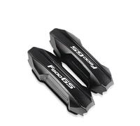 Protector de Parachoques para BMW F800GS F 800 GS Adventure 2008-2023 2024 2025 Protector De Motor 25 Mm para Motocicleta, Barra Protección, Bloque Decorativo para Parachoques(B Long F800GS)
