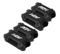 Protector de Parachoques para Honda ADV ADV150 ADV350 2022 2023 2024 ADV 150 350 Piezas De Motocicleta: Bloque Decorativo Parachoques con Barra Protección Motor 25 Mm(A Short 4PCS)