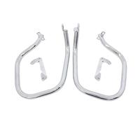 Protector De Parachoques para Motocicleta, Barras De Choque para Alforja Lateral De Motor Delantero Y Trasero De Carretera, Protector De Parachoques para R1250RT R 1250 RT 2018-2023(Chrome Rear)