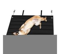 Protector de parachoques plegable | Protector de parachoques trasero | 31,5 x 25,59 pulgadas, previene arañazos, almohadilla PET para manchas de descarga y carga, se adapta a la mayoría de