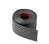 Protector de Parachoques Trasero Adhesivo para umbral de Puerta Coche, Cinta antiarañazos para Espejo Lateral, Resistente al Agua, Protector Bordes(Black 7CM)