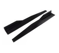 Protector De Parachoques Trasero Coche 74,5 Cm, Faldones Laterales, Alerón, Divisor, Alas Basculantes, Protección Negra Faldón Lateral Pedal