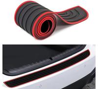 Protector de Parachoques Trasero Coche para RAV4 Ⅲ SUV XA30 2005 2006 2007 2008 2009-2013, contra Arañazos Protector Paragolpes Trasero Maletero de Coche Accesorios,B Red-90X7CM