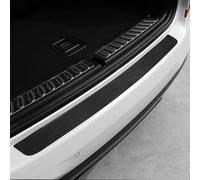 Protector de Parachoques Trasero de Fibra Carbono para BMW X1 F48 2015-2025, Coche Protector Paragolpes Trasero Película Protectora Maletero(104x9)