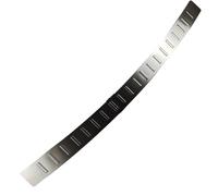 Protector De Parachoques Trasero Exterior Embellecedor Y Placa Protectora Umbral Puerta para VW para Touran 2010-2015(Black)