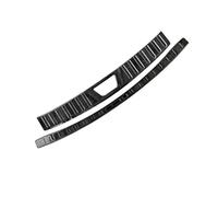 Protector De Parachoques Trasero Interior Y Exterior Acero Inoxidable para Mazda EZ-6 6E 2025+ (2 Unidades)(Black)