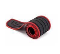 Protector de Parachoques Trasero para Audi RS3 8YA RS 3 Sedan Sportback 2021 2022 2023 2024 2025 2026 Protector Paragolpes Coche de Goma Protector Puerta Umbral,Black Red-9 * 104cm