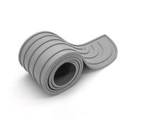 Protector de Parachoques Trasero para Audi RS3 8YA RS 3 Sedan Sportback 2021 2022 2023 2024 2025 2026 Protector Paragolpes Coche de Goma Protector Puerta Umbral,Grey-7 * 90cm