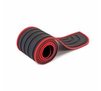 Protector de Parachoques Trasero para Dodge Viper SRT Viper 2012-2018, Goma Maletero Umbral Antirayaduras Tiras Protectoras Coche Accesorios,Black-Red-Coupe 7cm*90cm