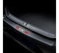 Protector de Parachoques Trasero para Mazda CX-30 CX30 2022 2020 2021, Carbono Fibra Protección Borde de Carga Protector de Umbral de Puerta Accesorios